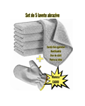 Set 5 lavete+manusa abraziva